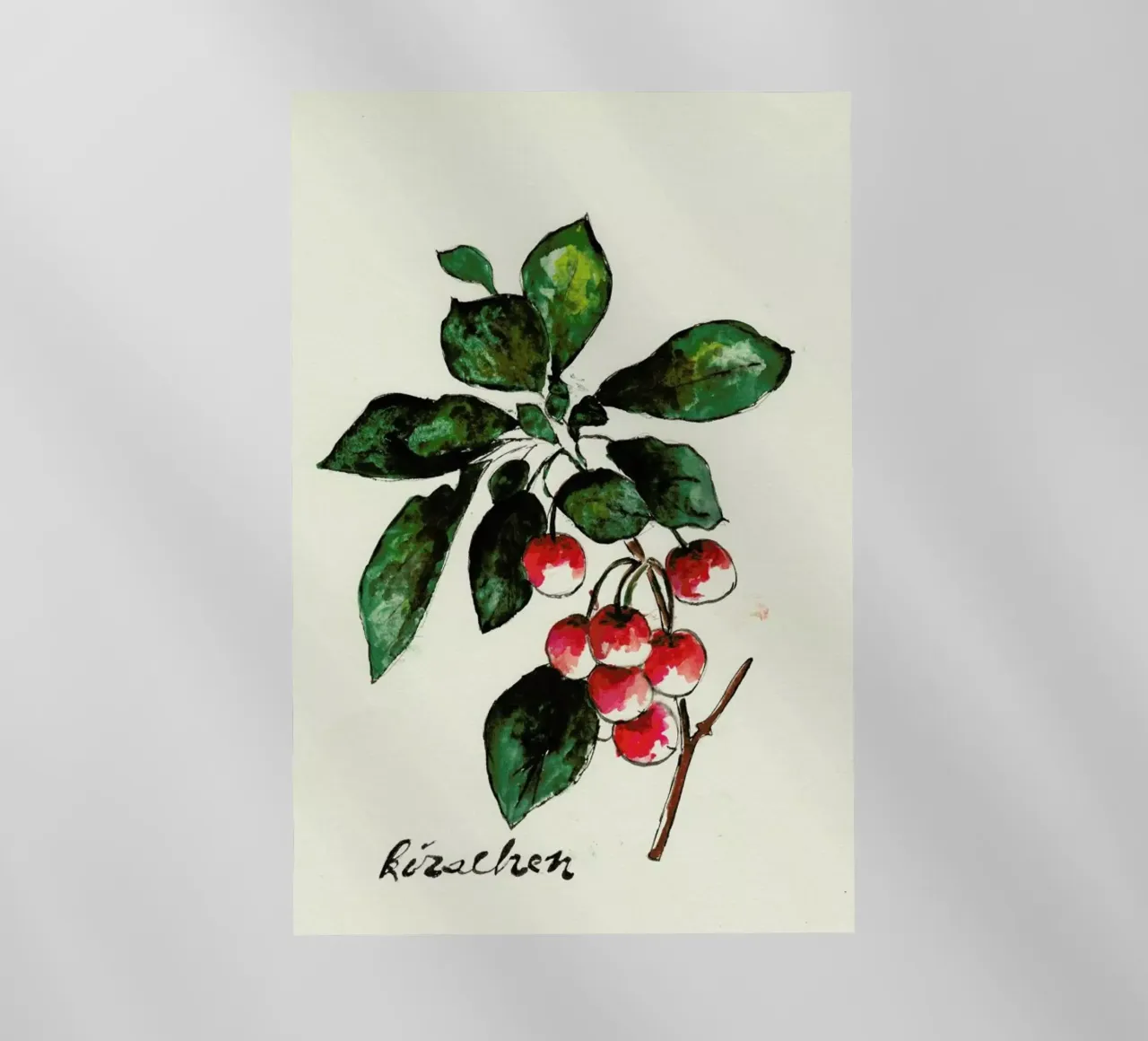Kirschen pellicola backlit da Nathys_illustration