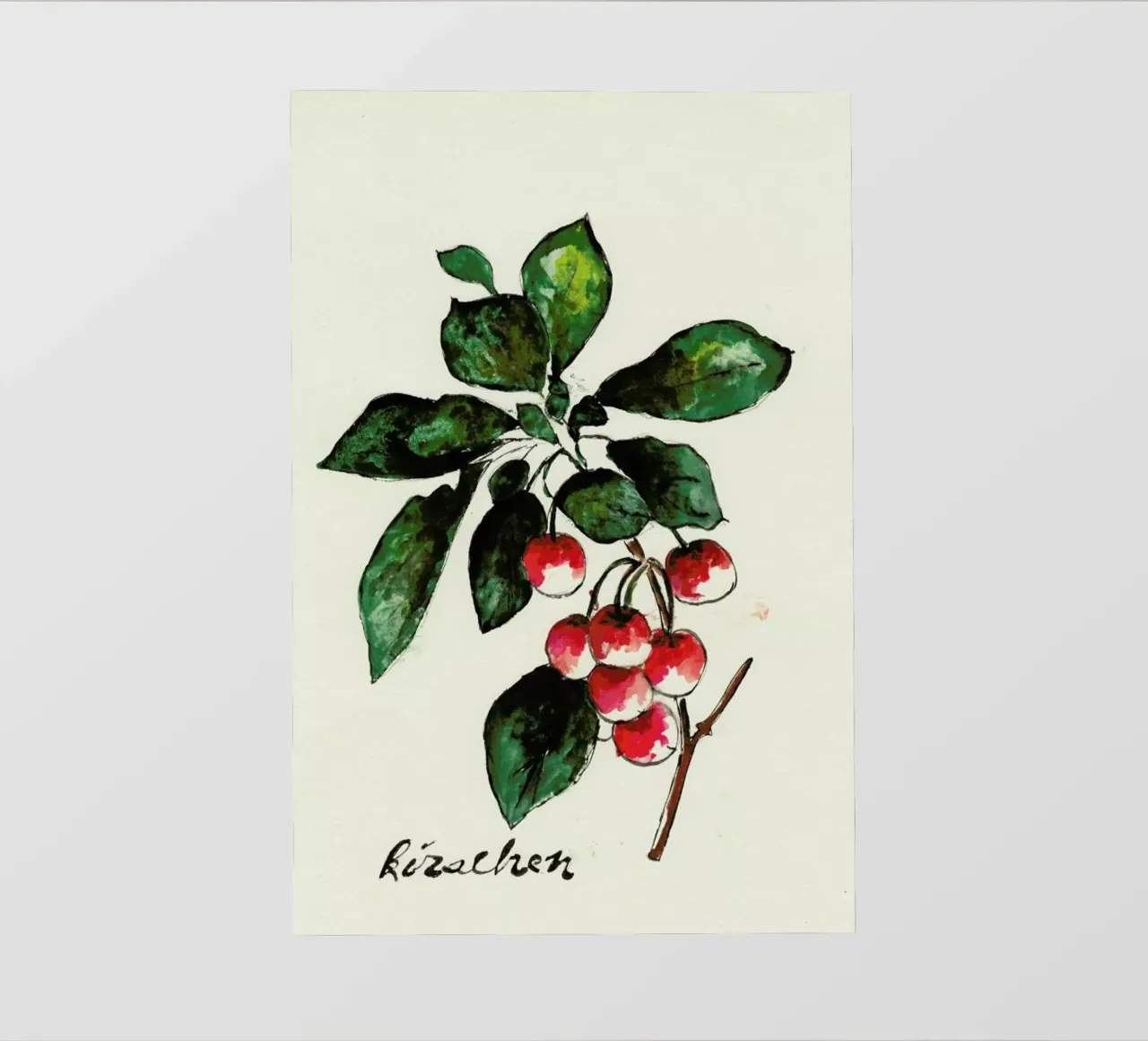 Kirschen telo in pvc da Nathys_illustration