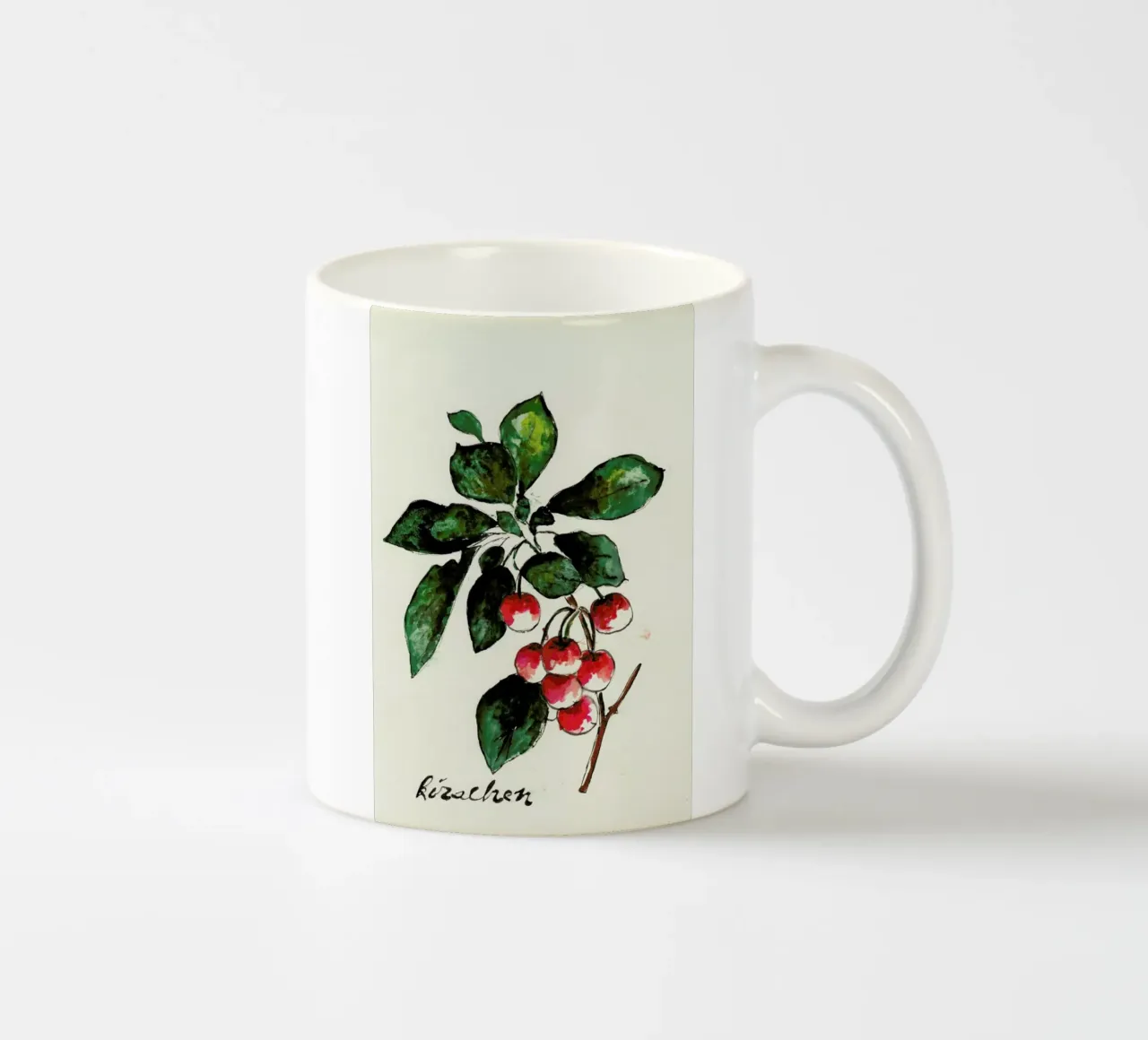 Kirschen tazza in ceramica da Nathys_illustration