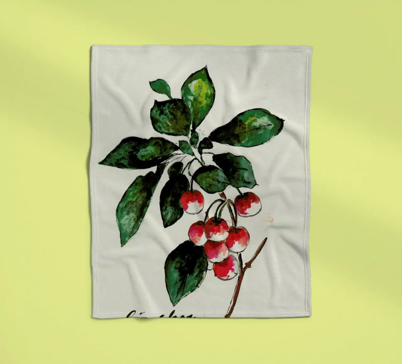 Kirschen coperta in pile da Nathys_illustration