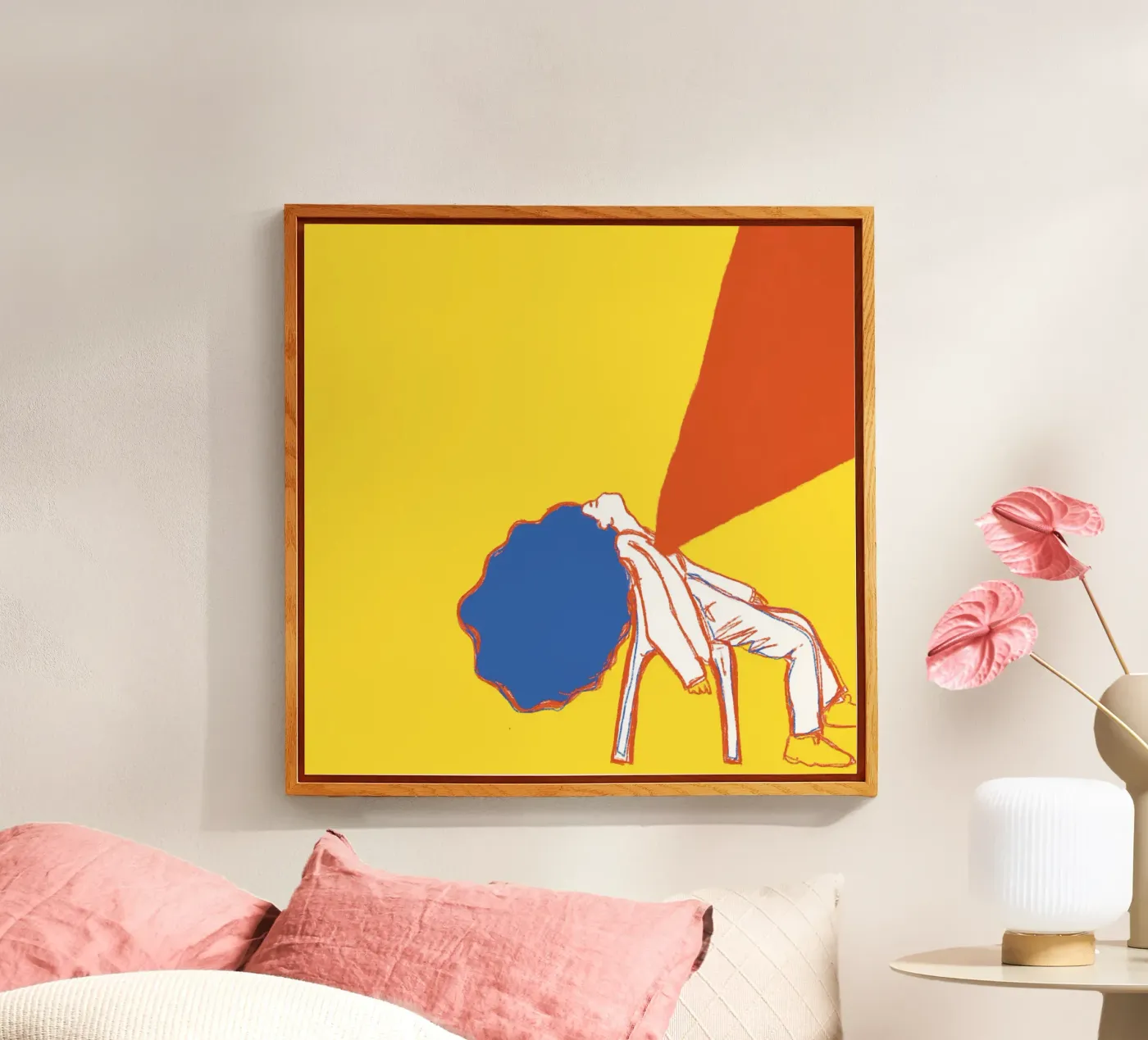 Big Heart acrylic glass by tainah negreiros