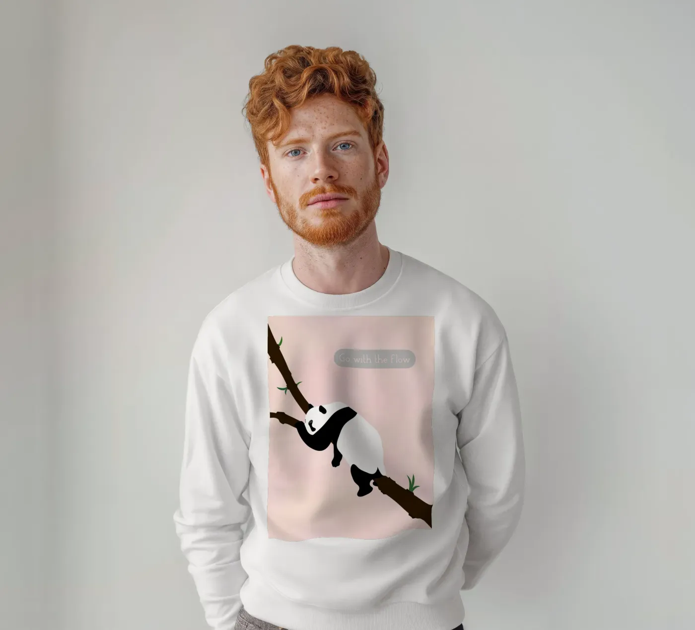 panda felpa da natural neutral