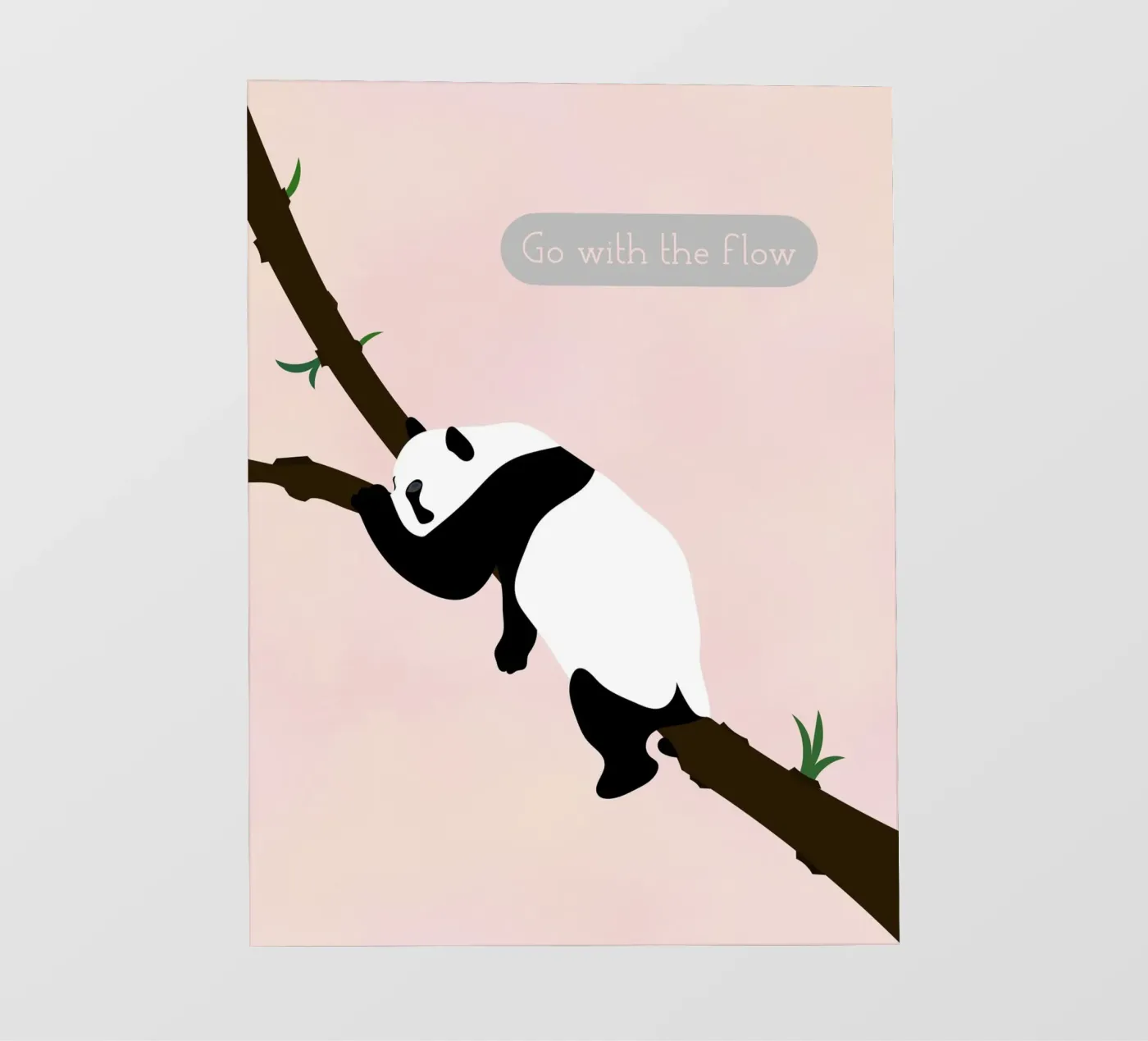 panda papier peint photo de natural neutral