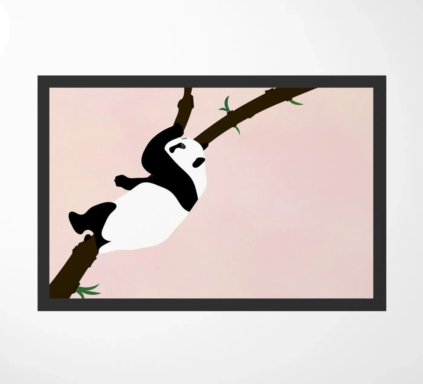 panda Fußmatte von natural neutral