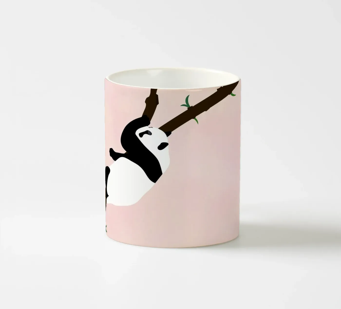 panda ceramic mug by natural neutral