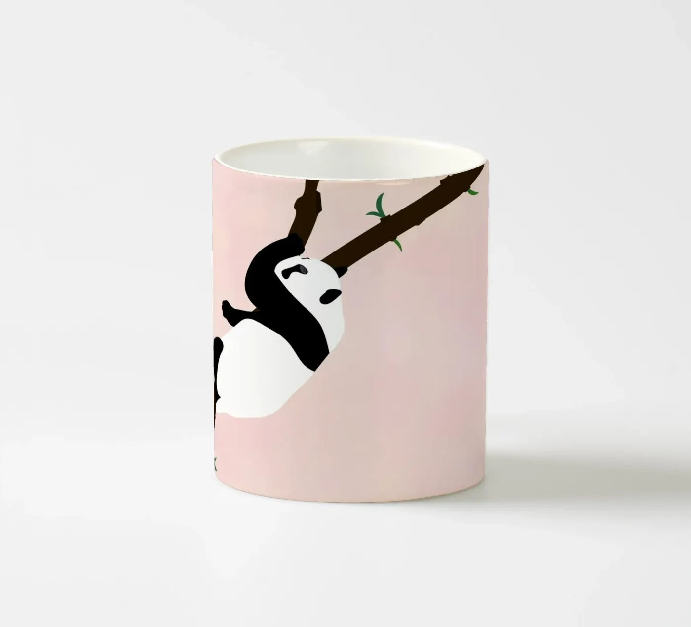 panda ceramic mug by natural neutral