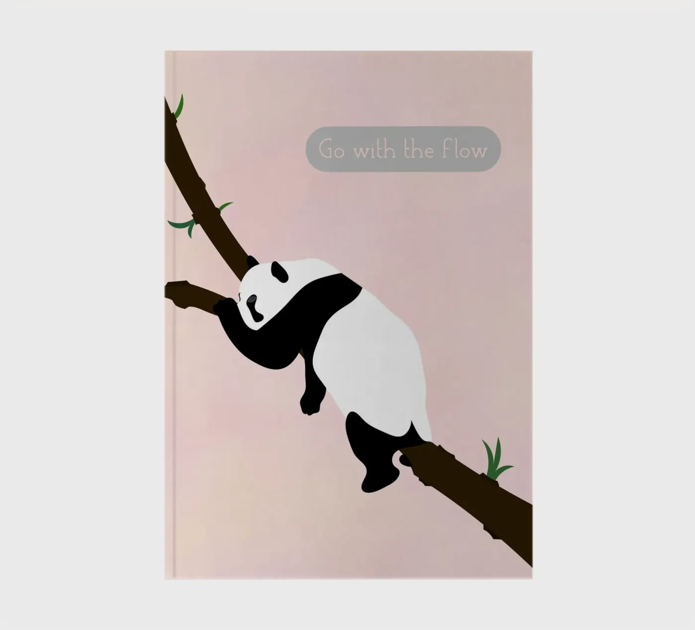 panda notebook by natural neutral