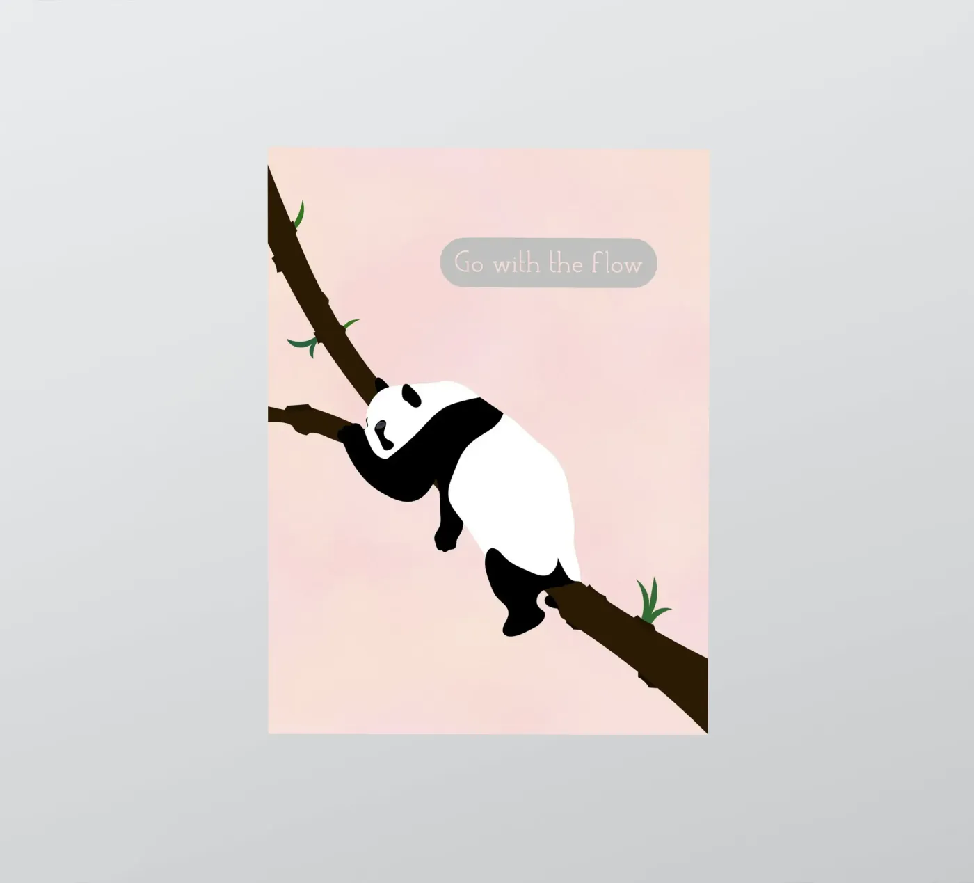 panda Sticker von natural neutral