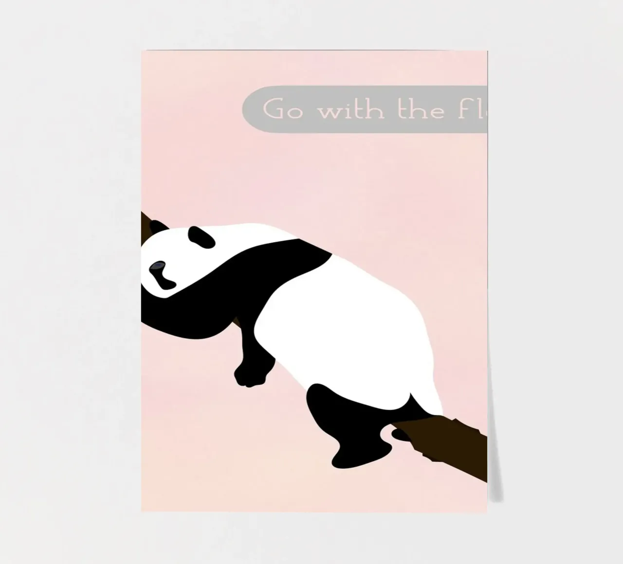 panda sticker sheet by natural neutral