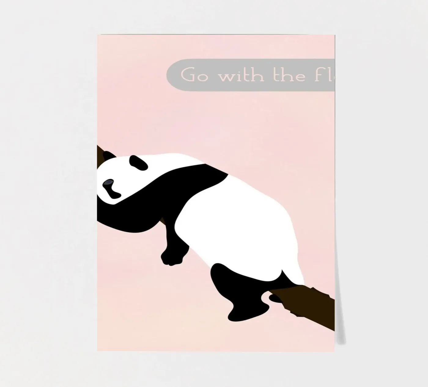 panda sticker sheet by natural neutral