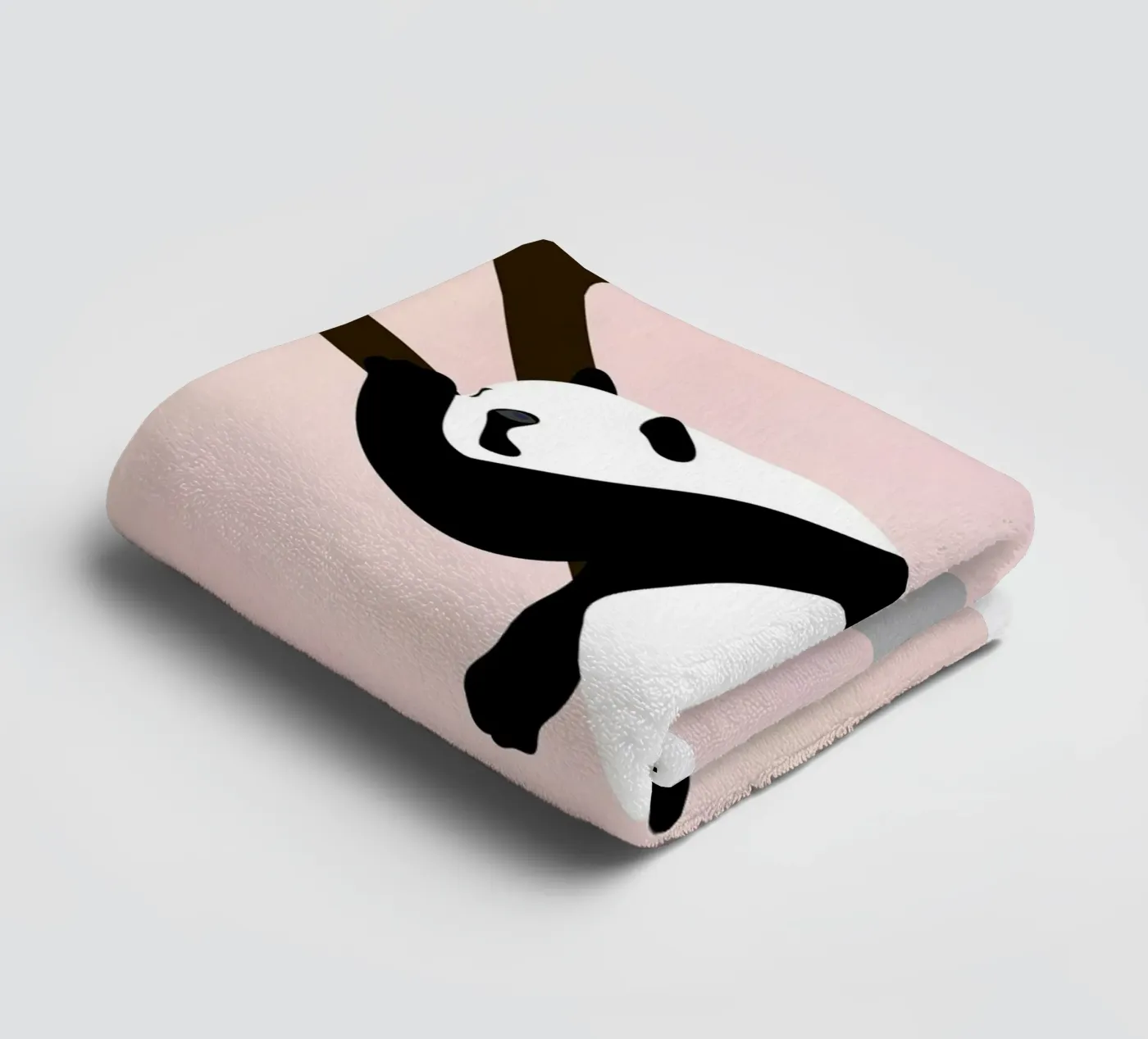 panda badhanddoek van natural neutral