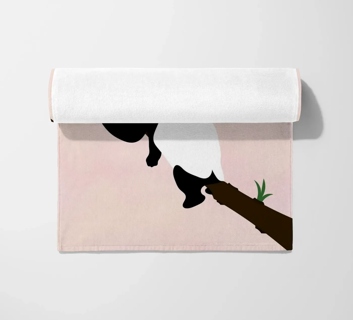 panda Strandtuch von natural neutral