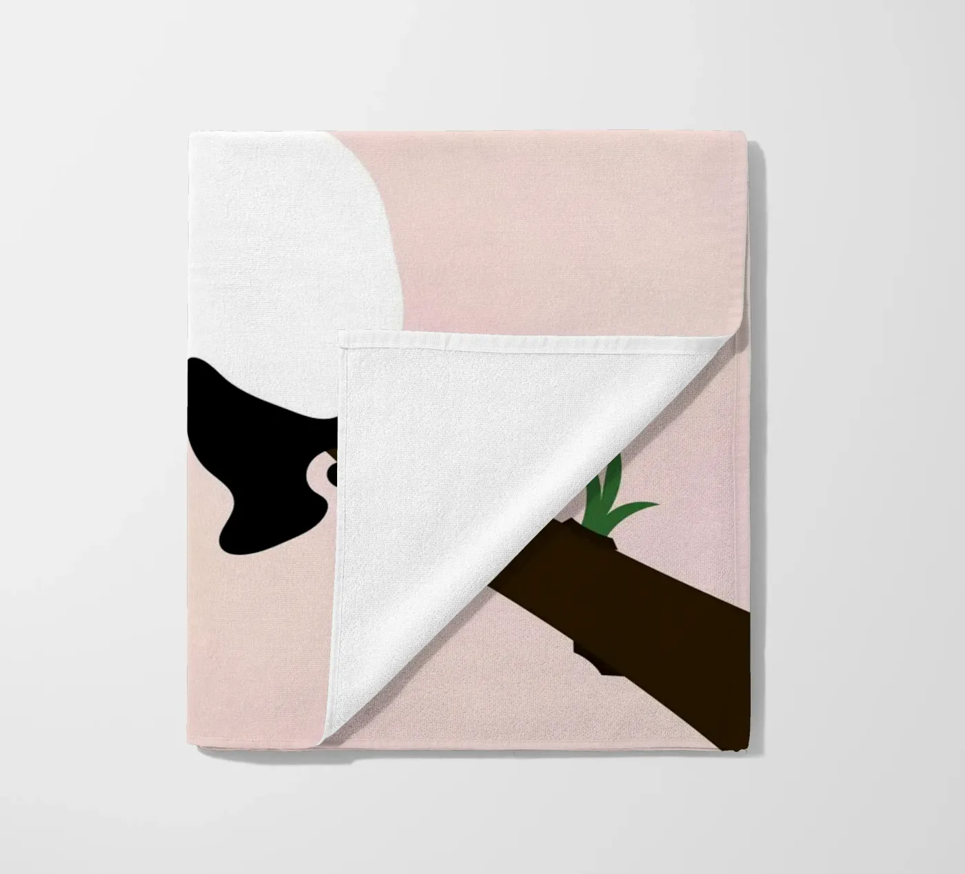 panda Strandtuch von natural neutral