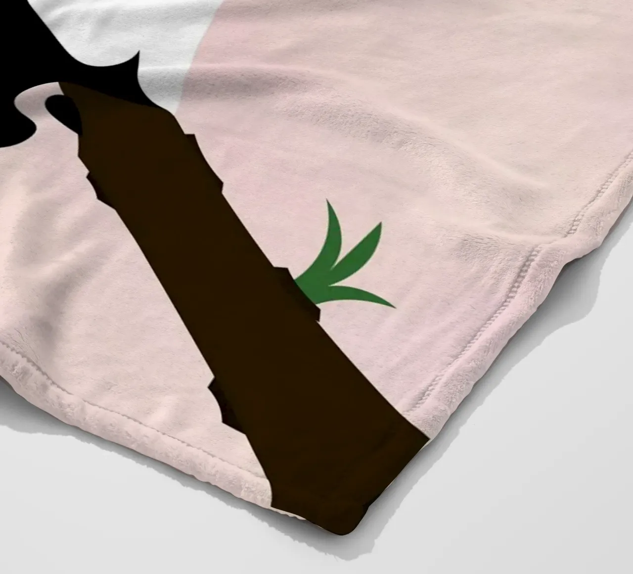 panda fleecedeken van natural neutral