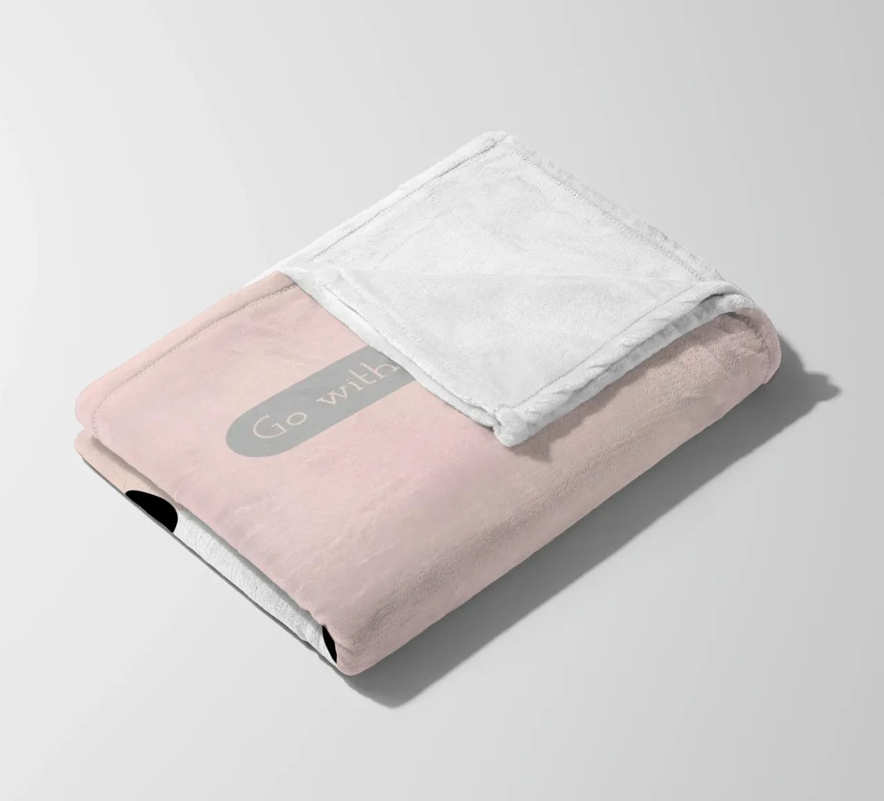 panda fleecedeken van natural neutral