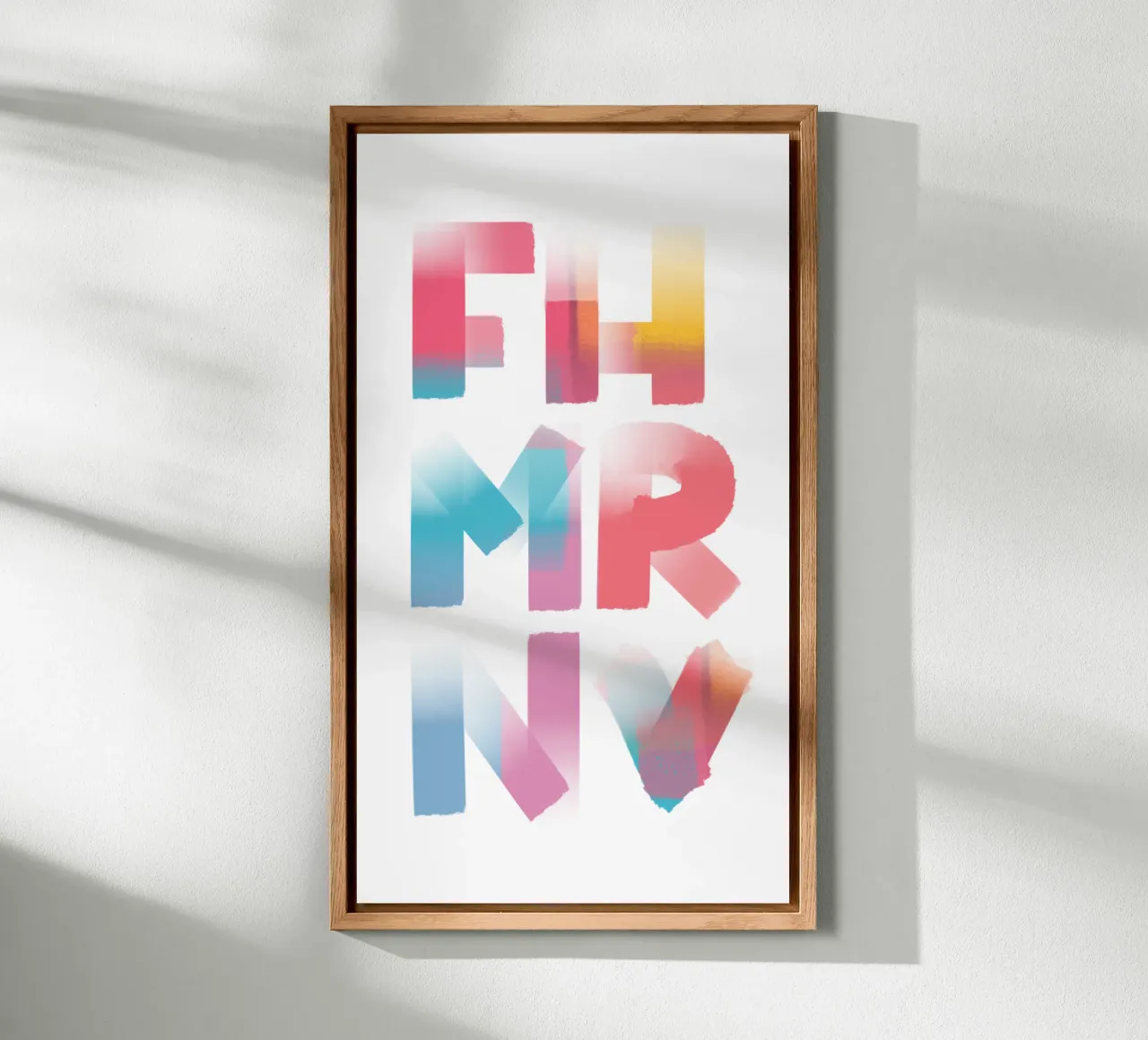 FMHRN🖤 - Fehmarn Liebe alluminio dibond da LIMITED EDITION LETTERS