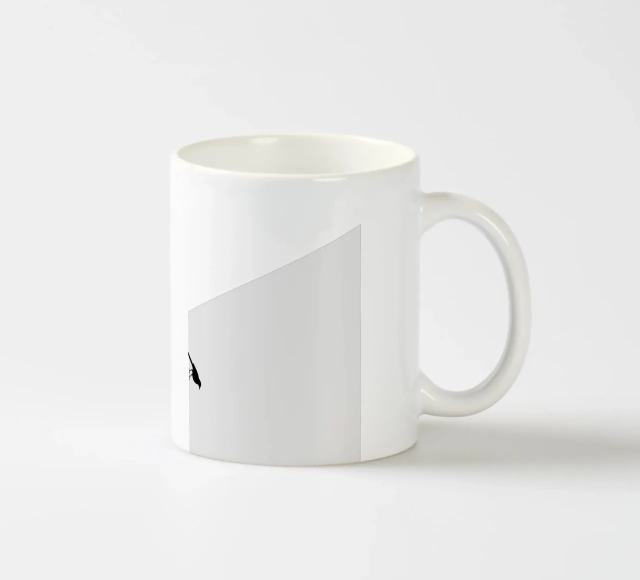 parallel birds ceramic mug by natural neutral