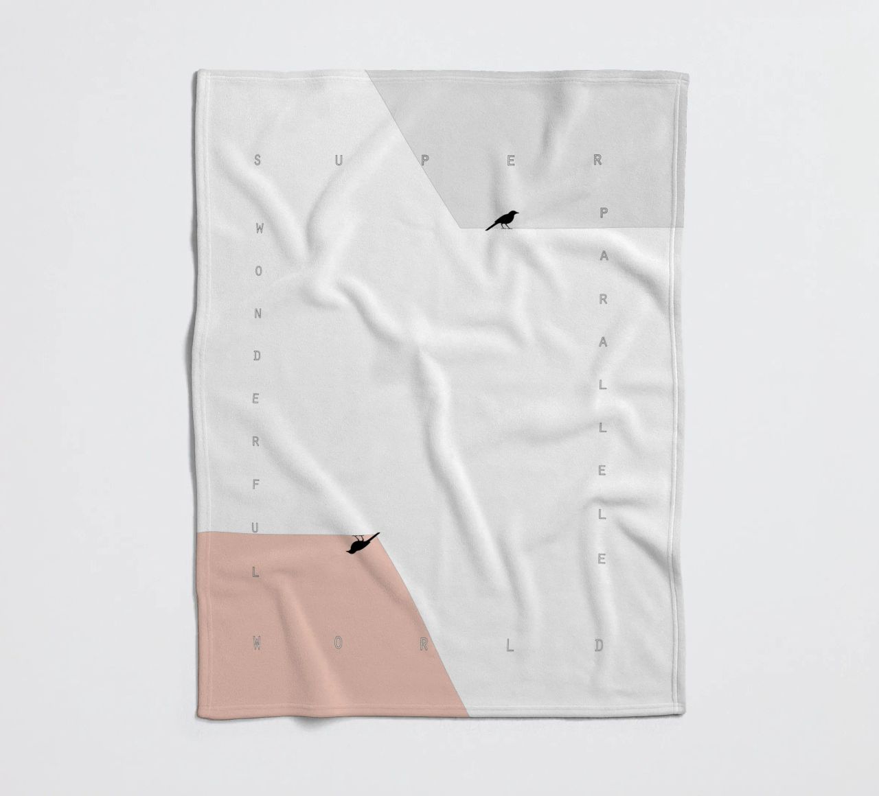 parallel birds coperta in pile da natural neutral