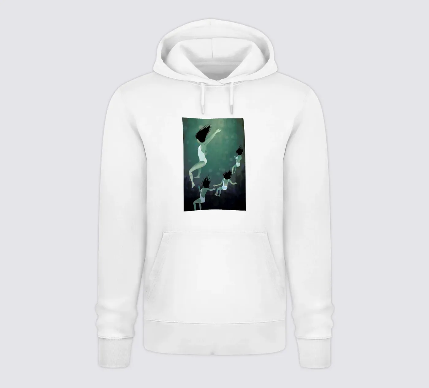 Hello Future hoodie by Lesja Chernish