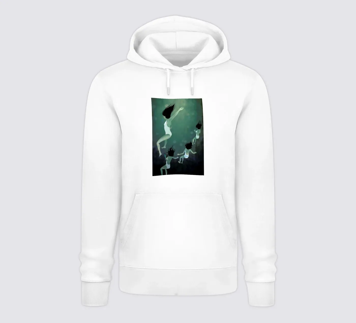 Hello Future hoodie by Lesja Chernish
