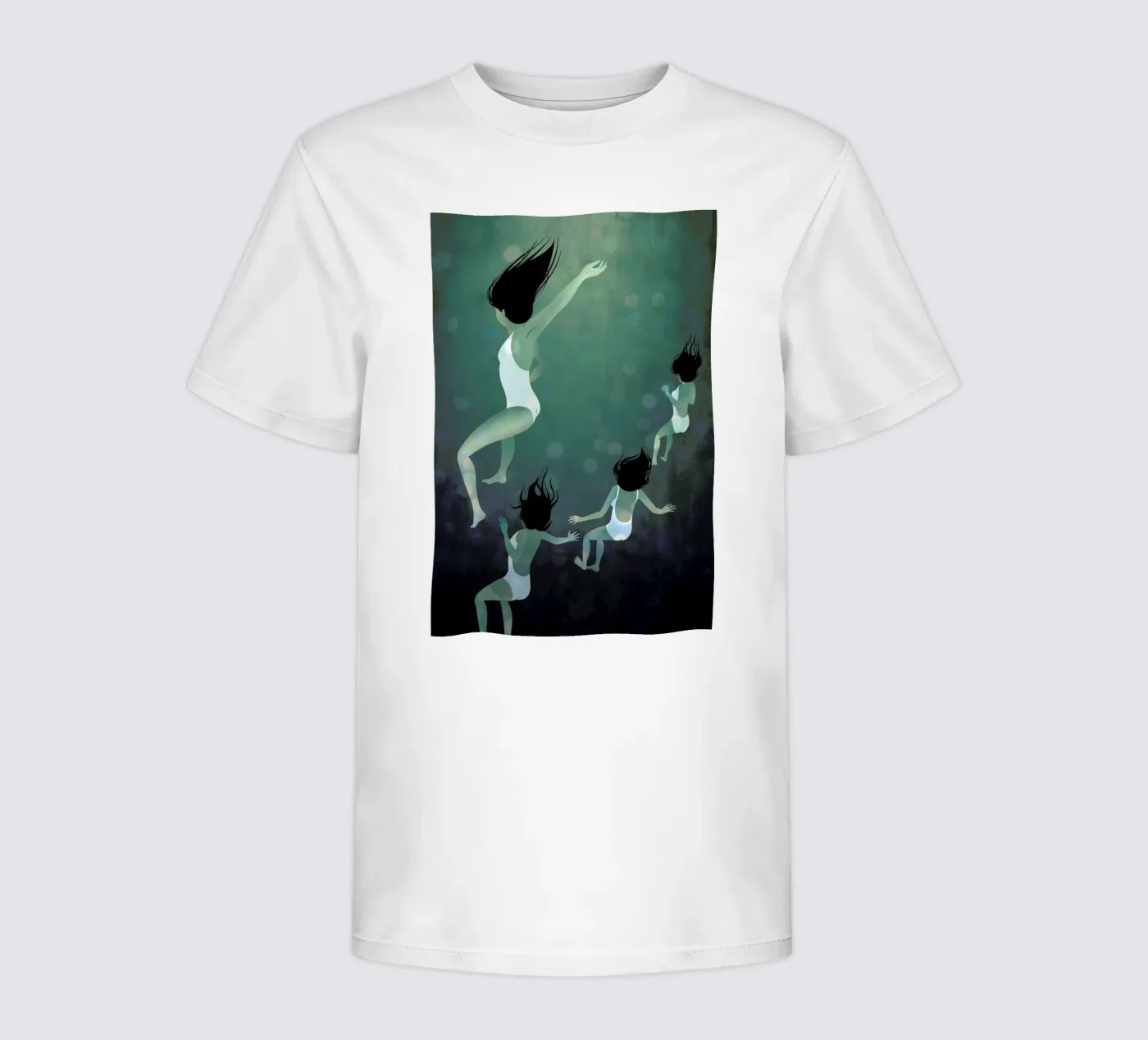 Hello Future kinder t-shirt van Lesja Chernish