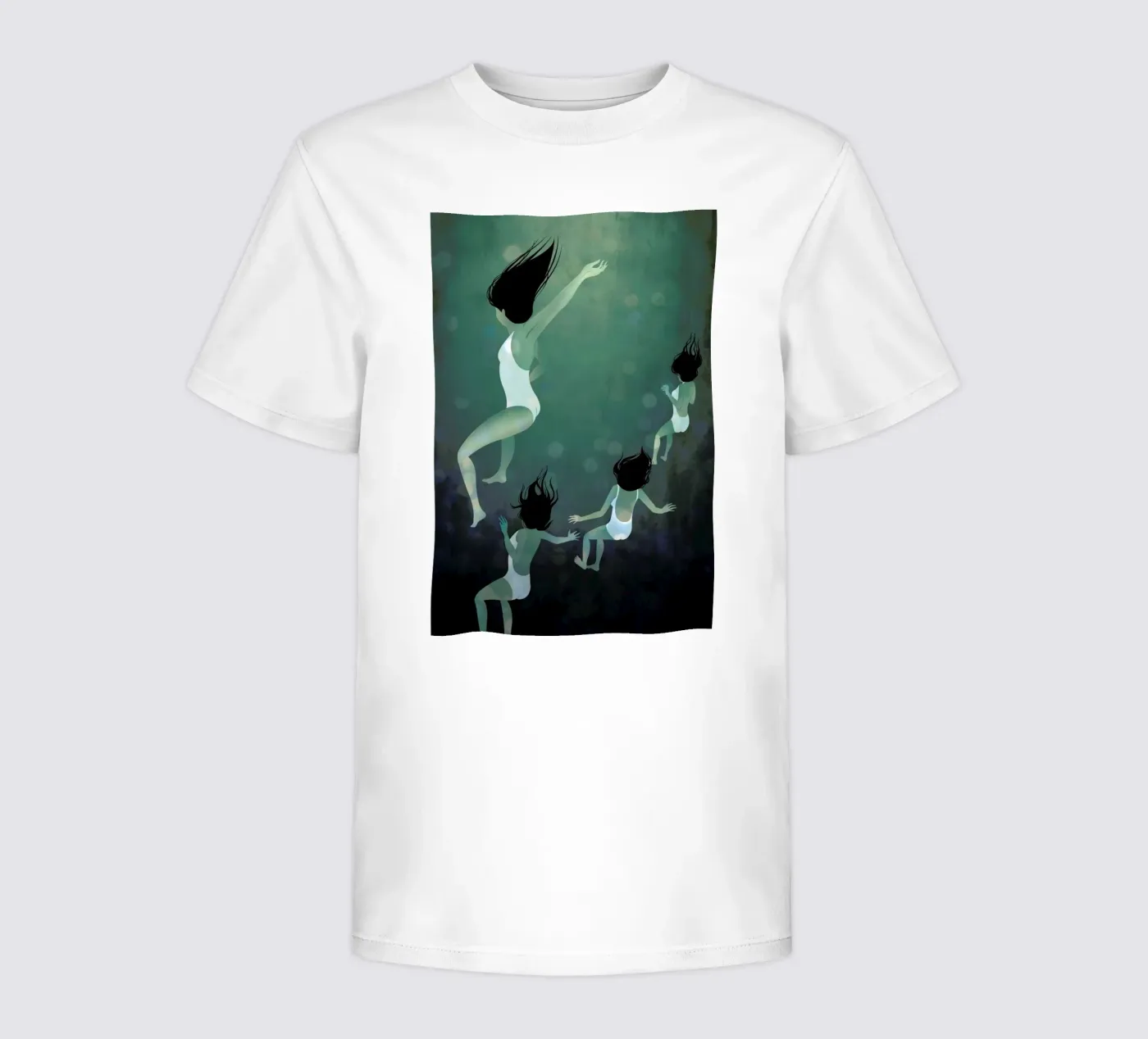 Hello Future kinder t-shirt van Lesja Chernish