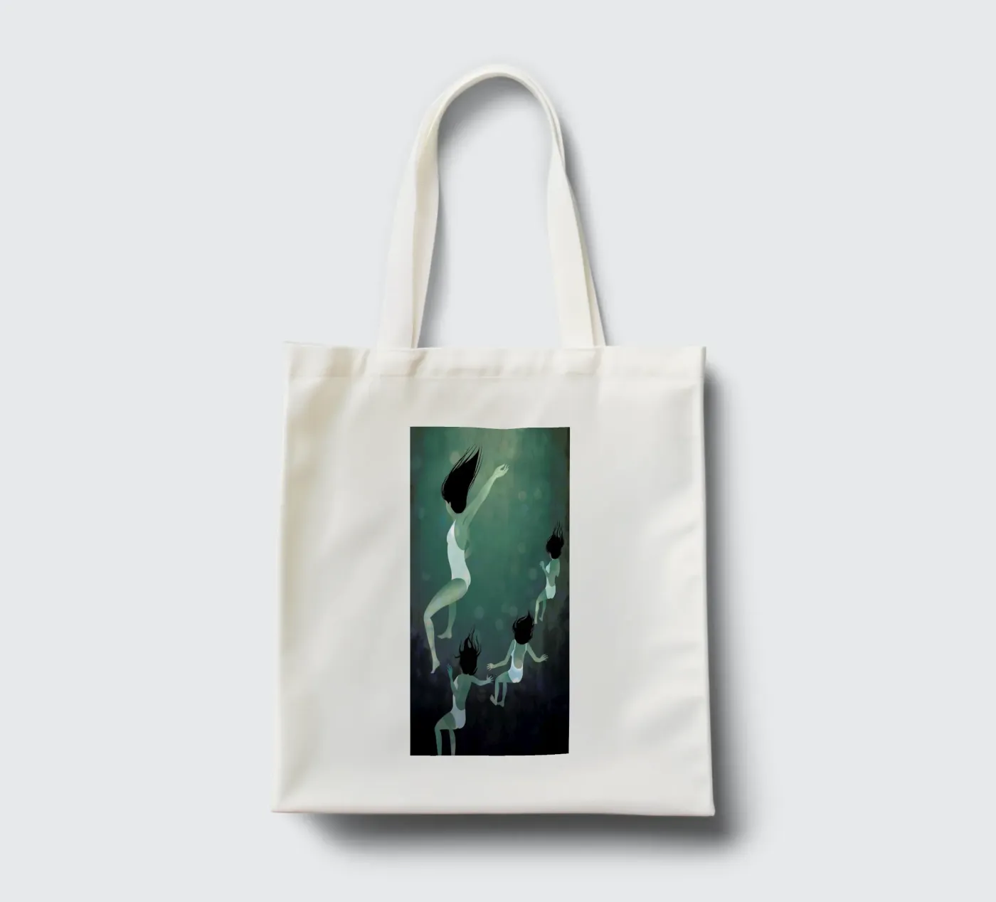 Hello Future tote bag by Lesja Chernish