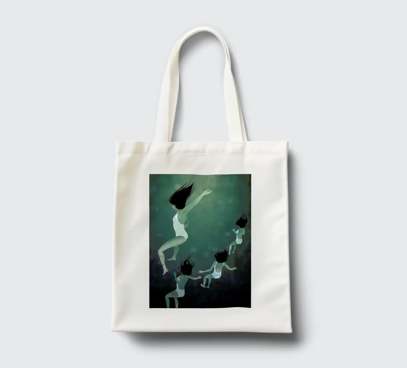 Hello Future tote bag by Lesja Chernish
