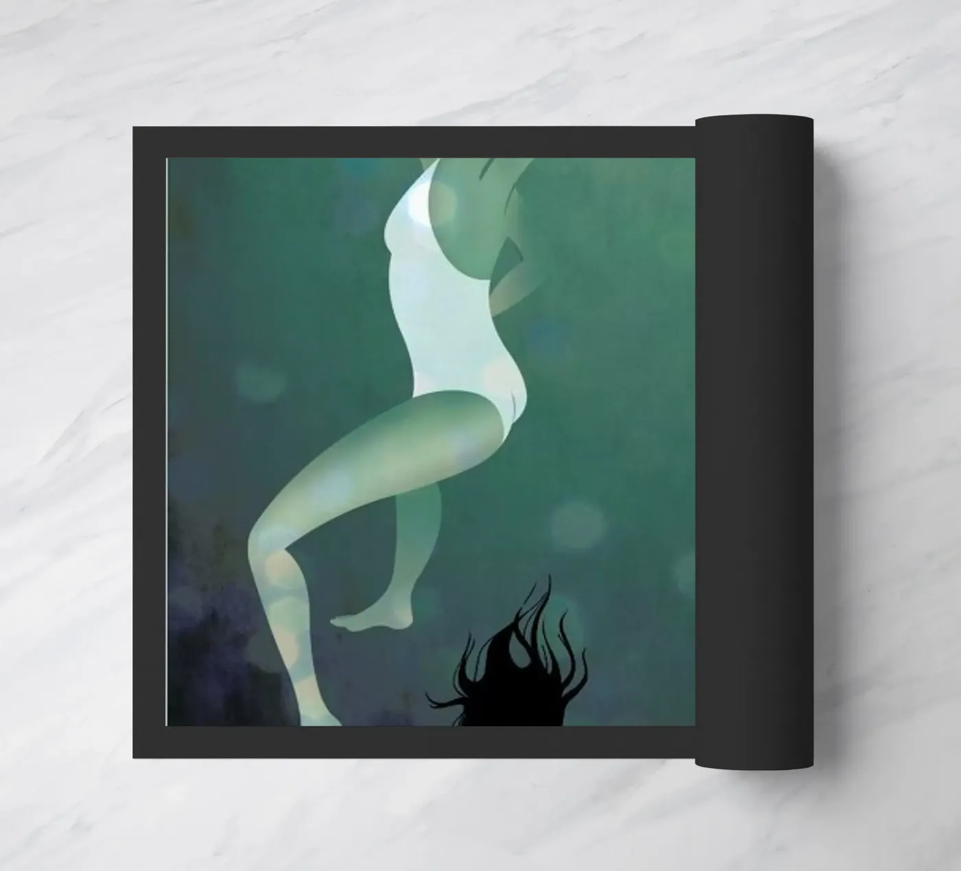 Hello Future Fußmatte von Lesja Chernish