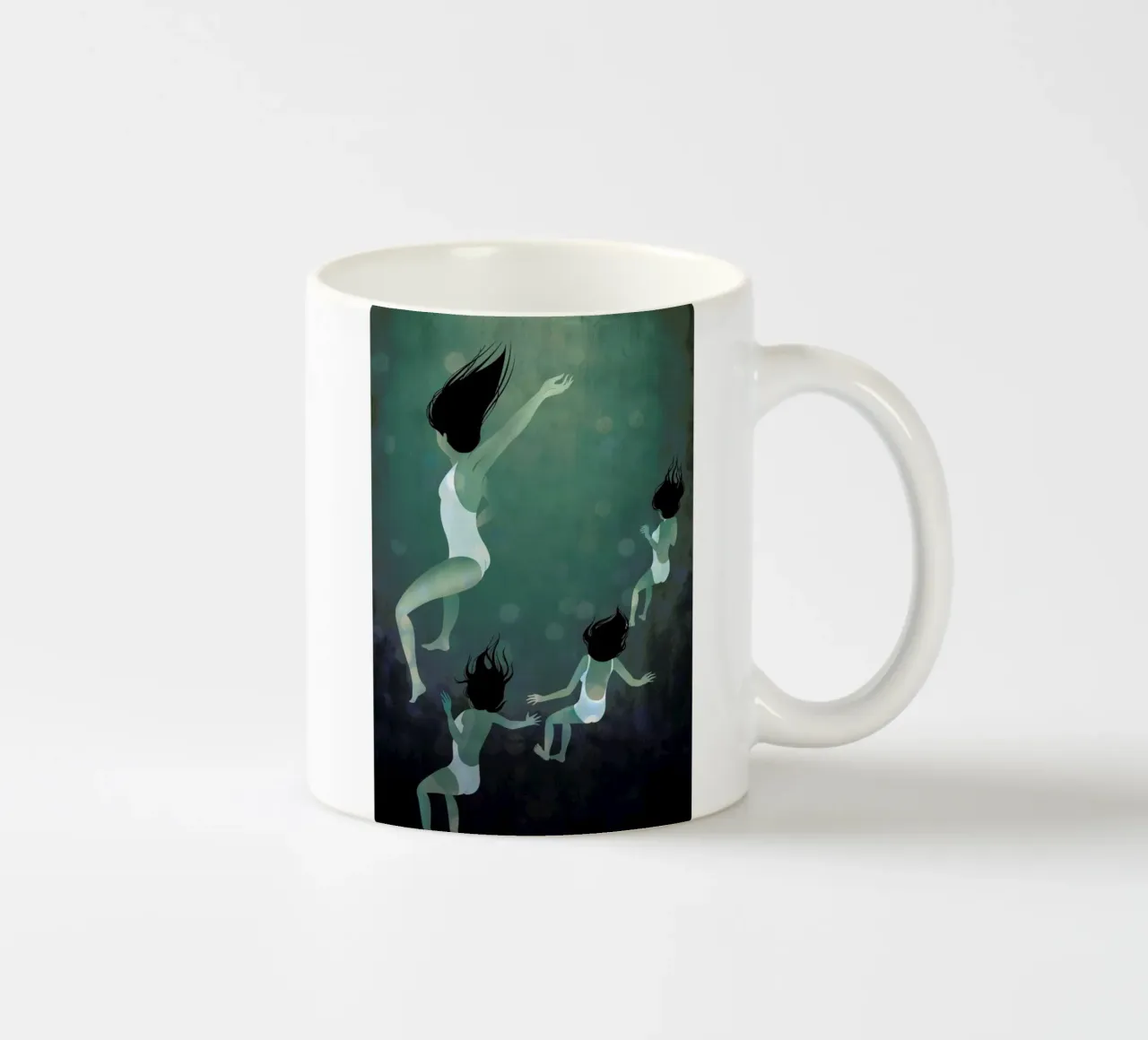 Hello Future tazza in ceramica da Lesja Chernish