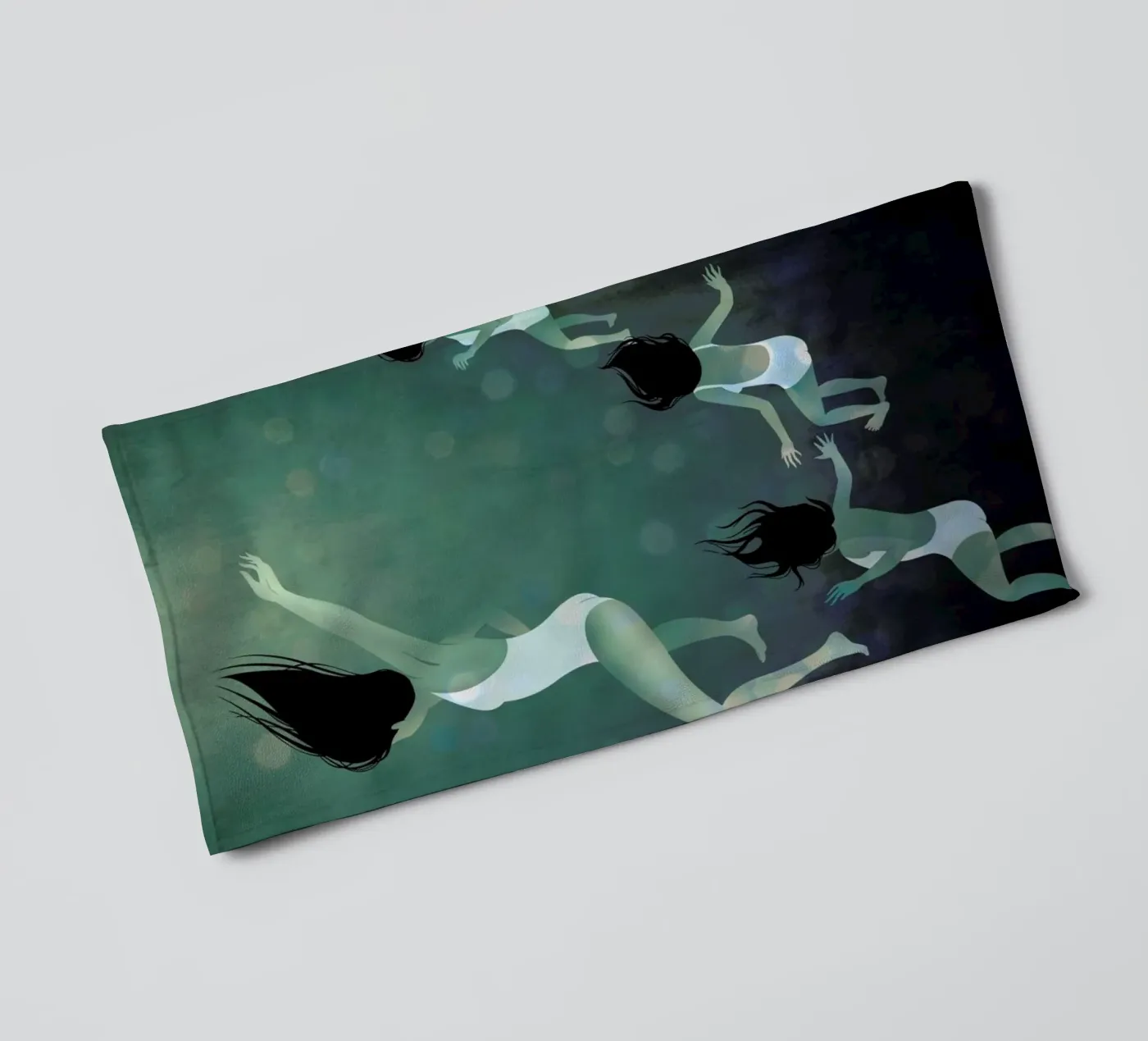 Hello Future badhanddoek van Lesja Chernish