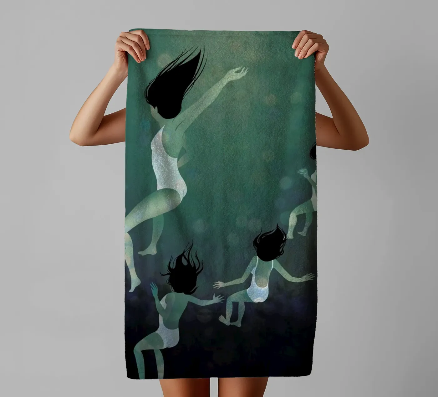 Hello Future serviette de bain de Lesja Chernish