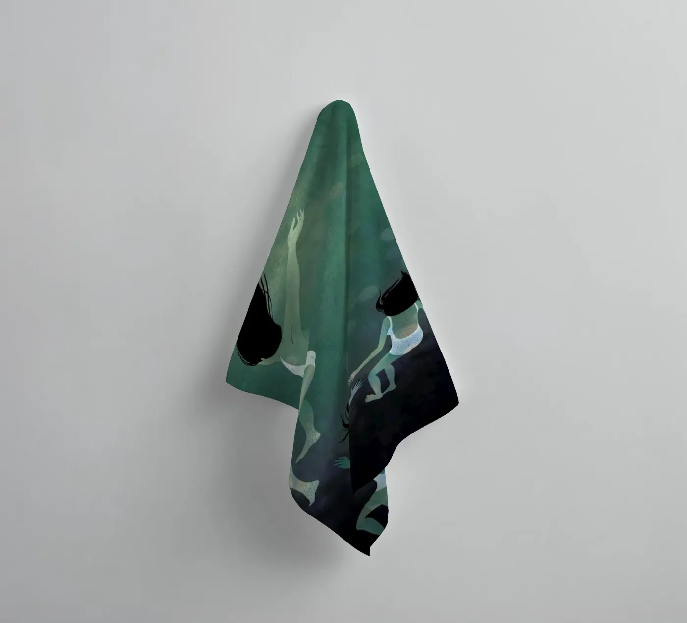 Hello Future badhanddoek van Lesja Chernish