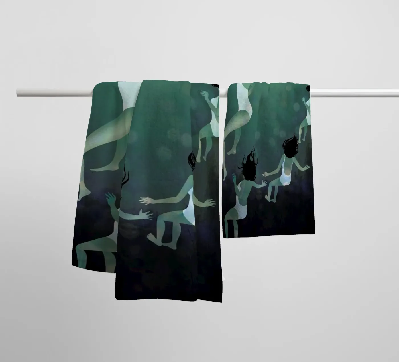 Hello Future badhanddoek van Lesja Chernish