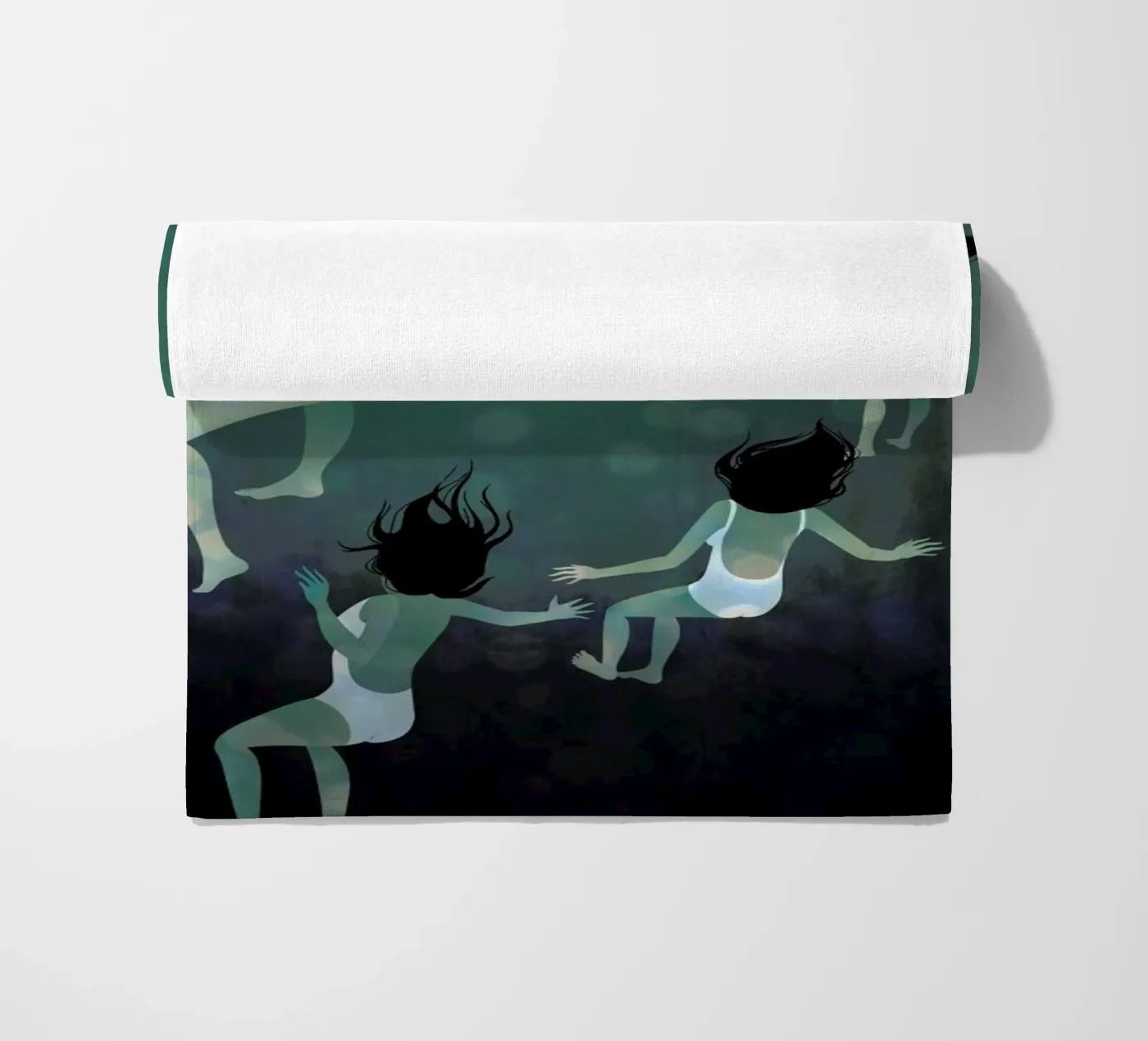 Hello Future Strandtuch von Lesja Chernish