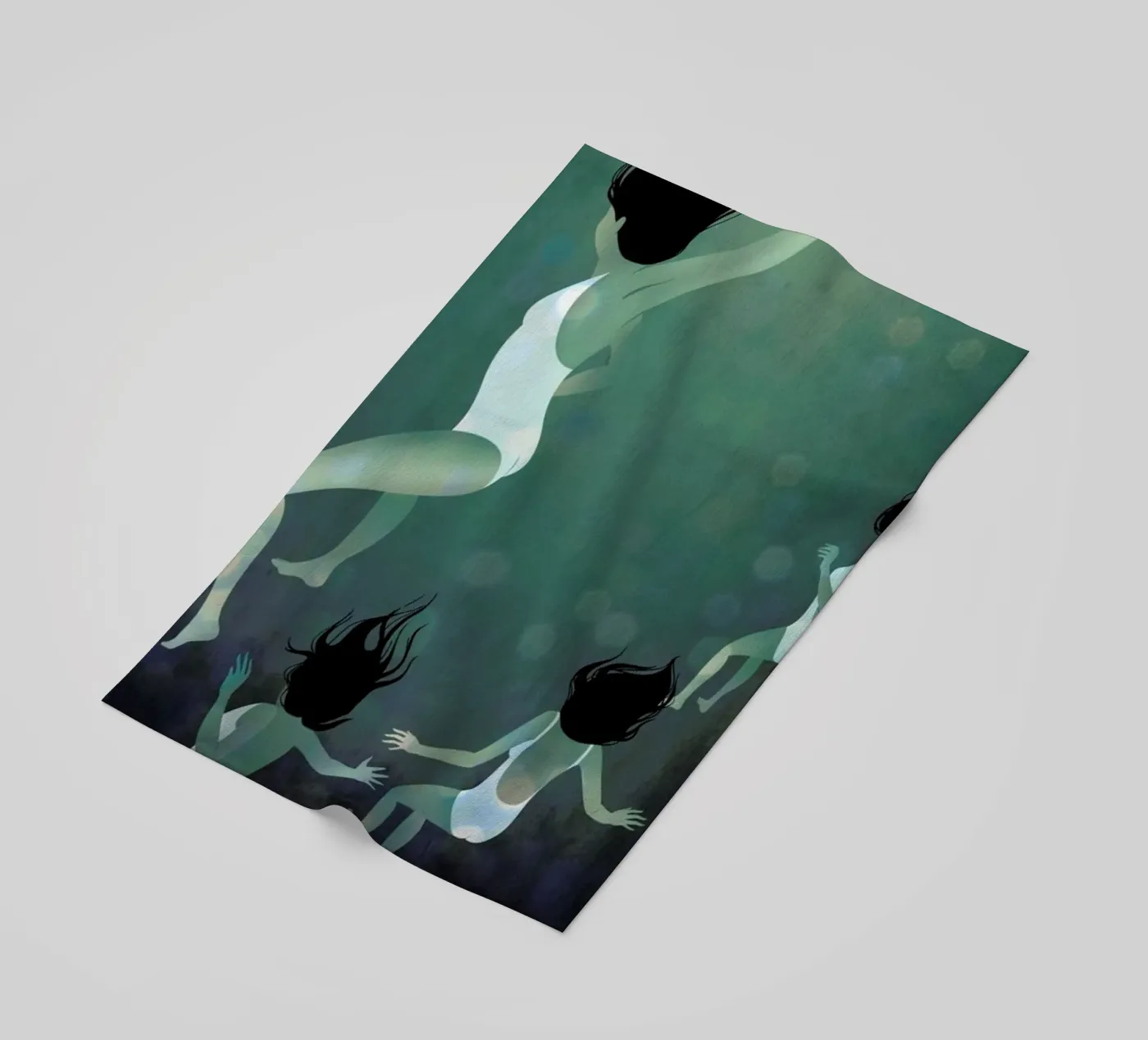 Hello Future Strandtuch von Lesja Chernish