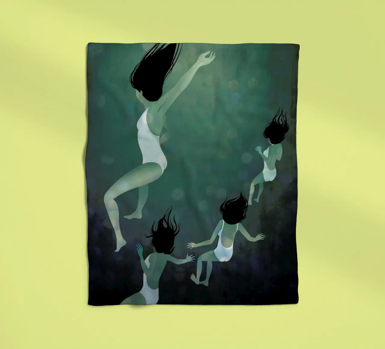 Hello Future Fleecedecke von Lesja Chernish