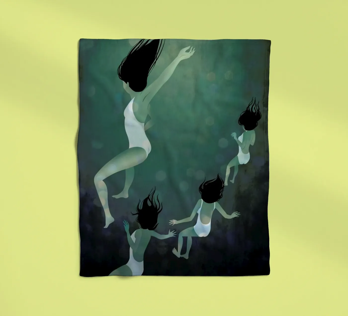 Hello Future Fleecedecke von Lesja Chernish