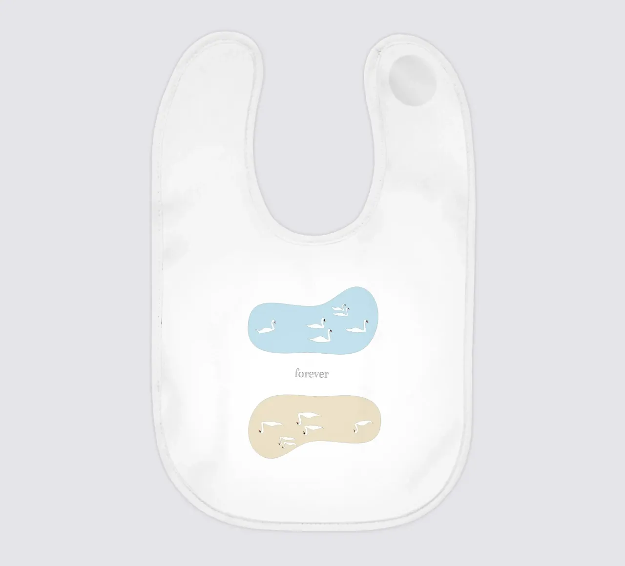 forever - swan bavaglino da natural neutral