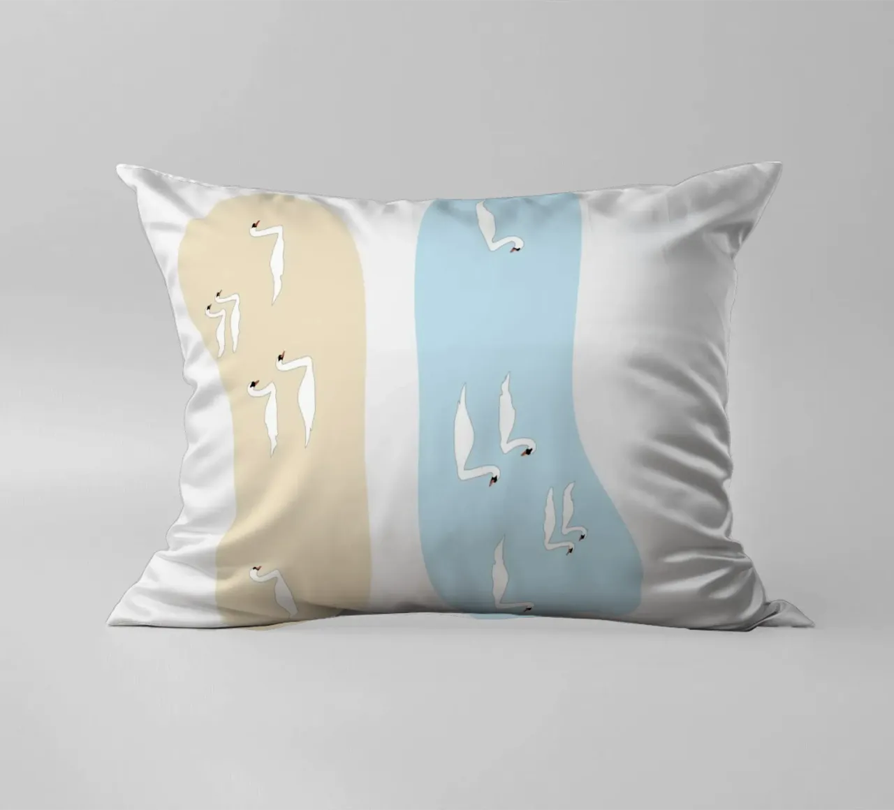 forever - swan cuscino da natural neutral