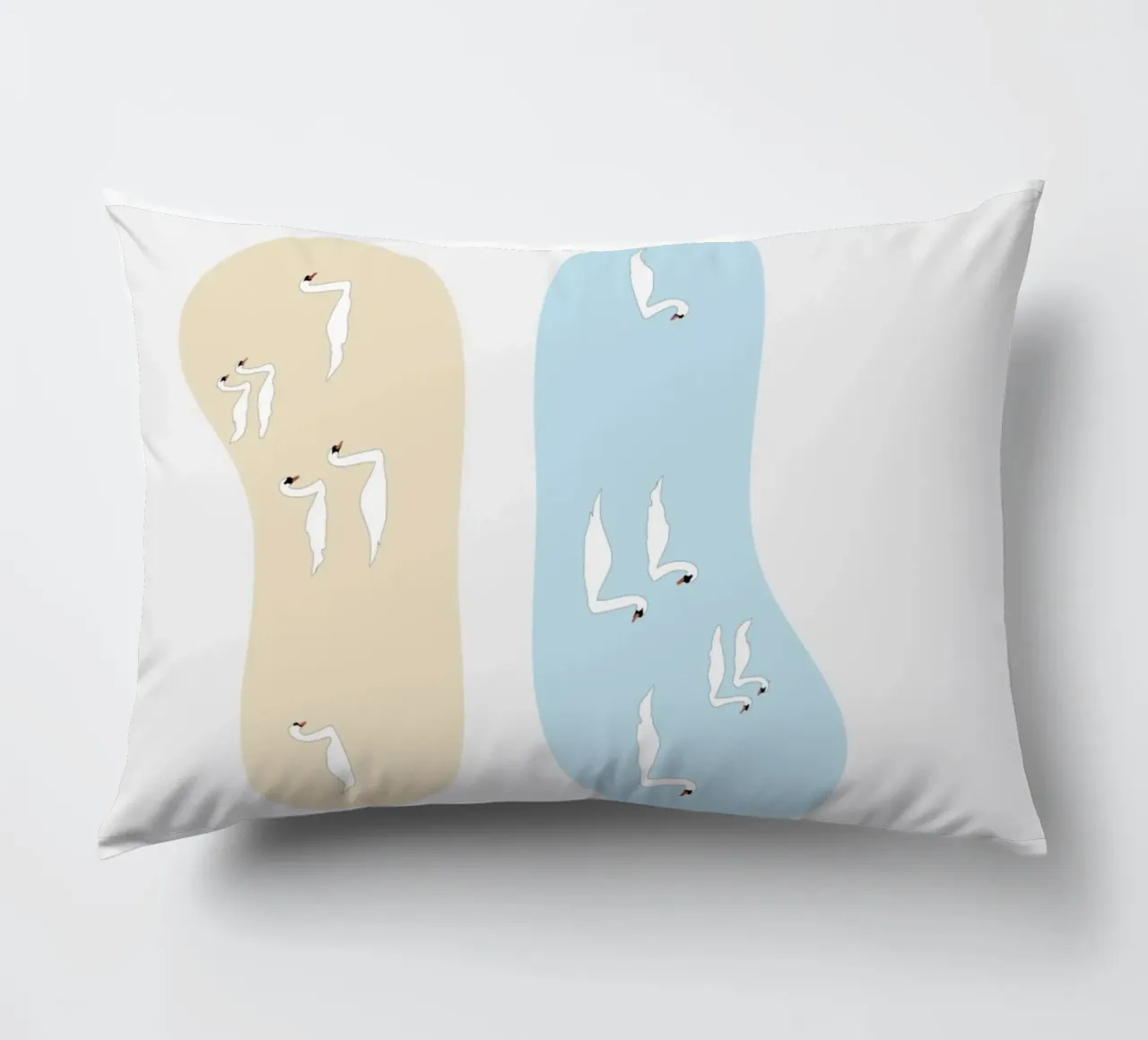 forever - swan cuscino da natural neutral