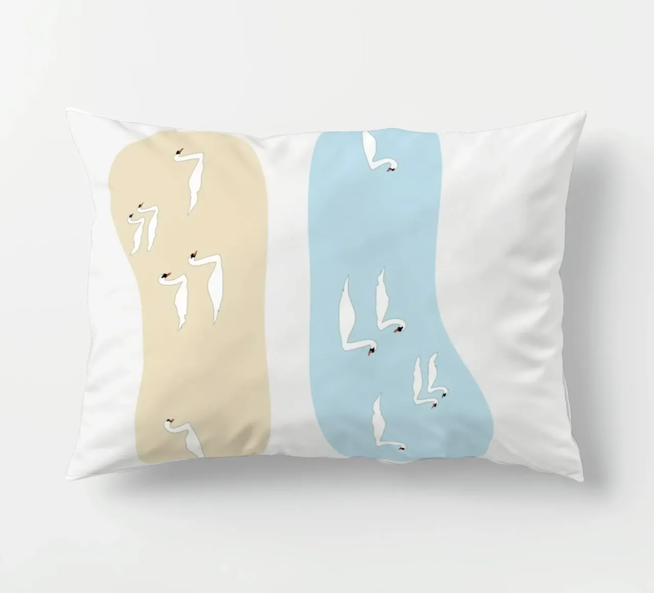 forever - swan cuscino da natural neutral
