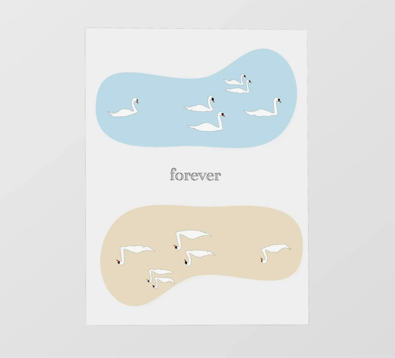forever - swan pellicola backlit da natural neutral
