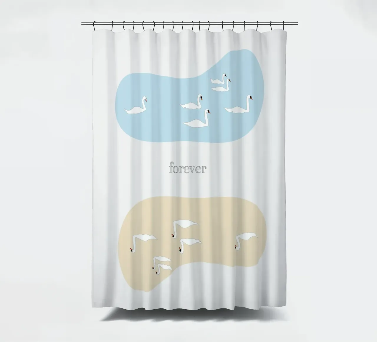 forever - swan tenda da doccia da natural neutral