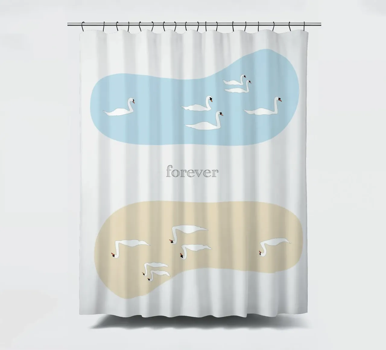 forever - swan tenda da doccia da natural neutral