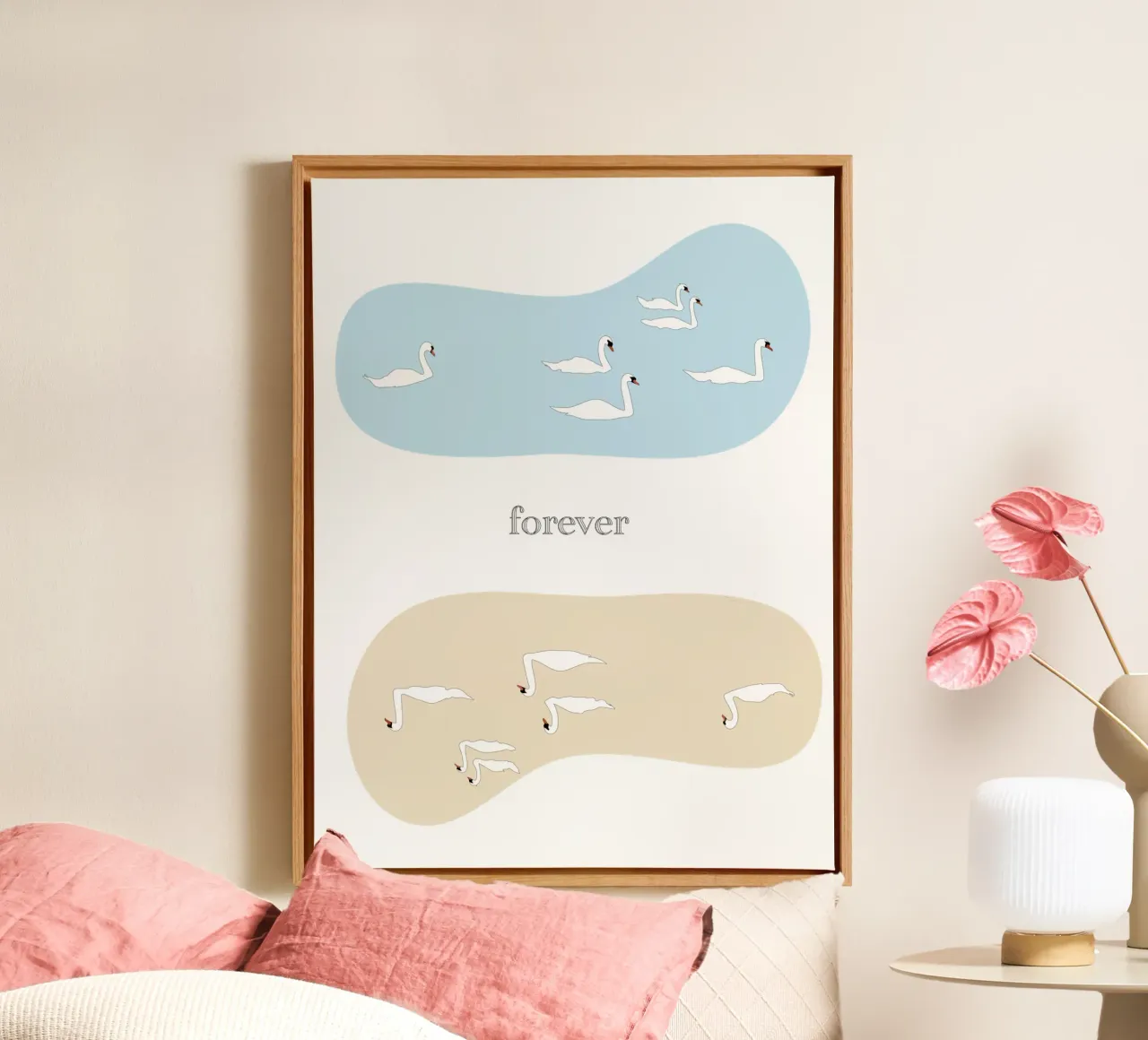 forever - swan tela da natural neutral