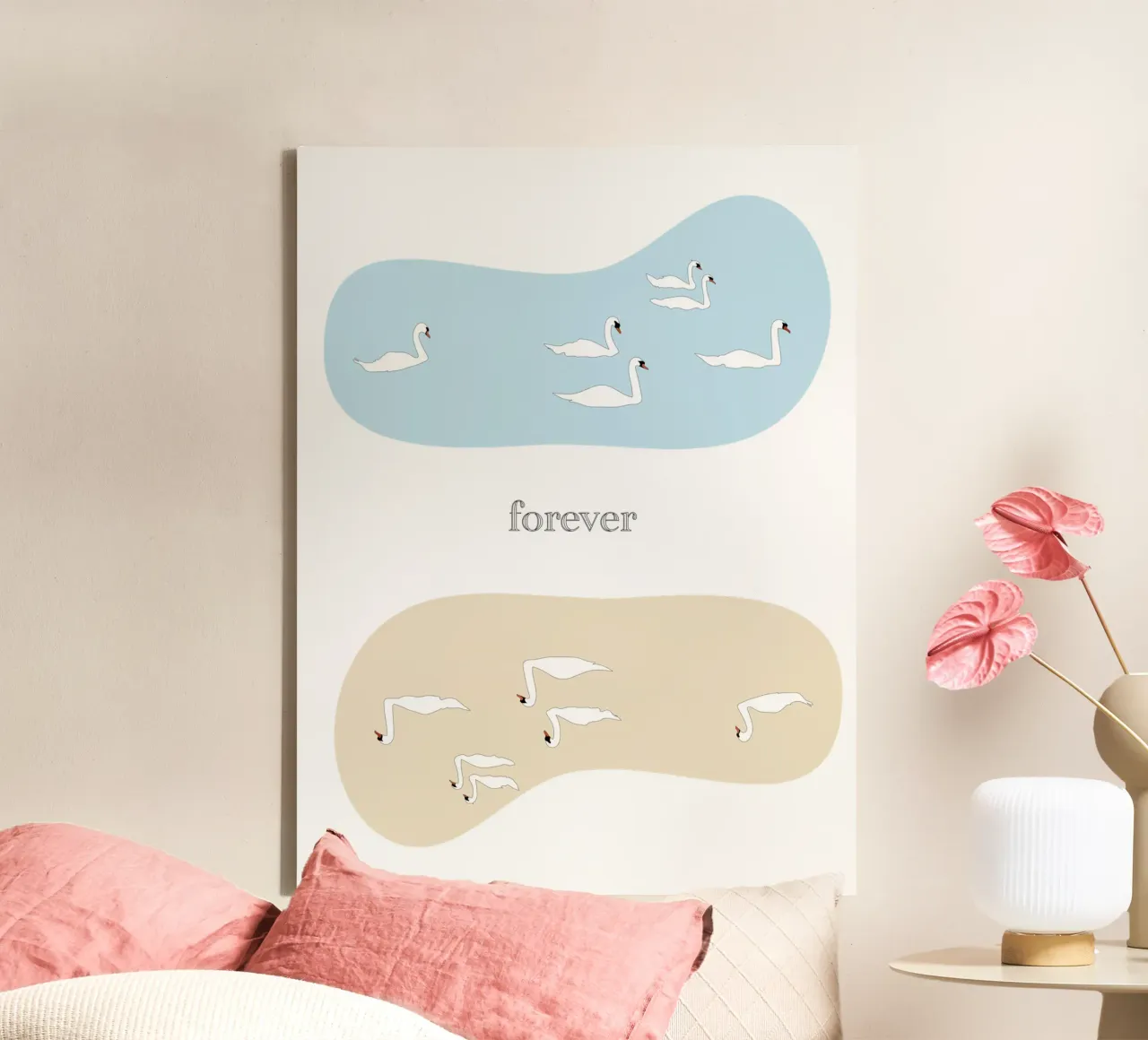 forever - swan tela da natural neutral