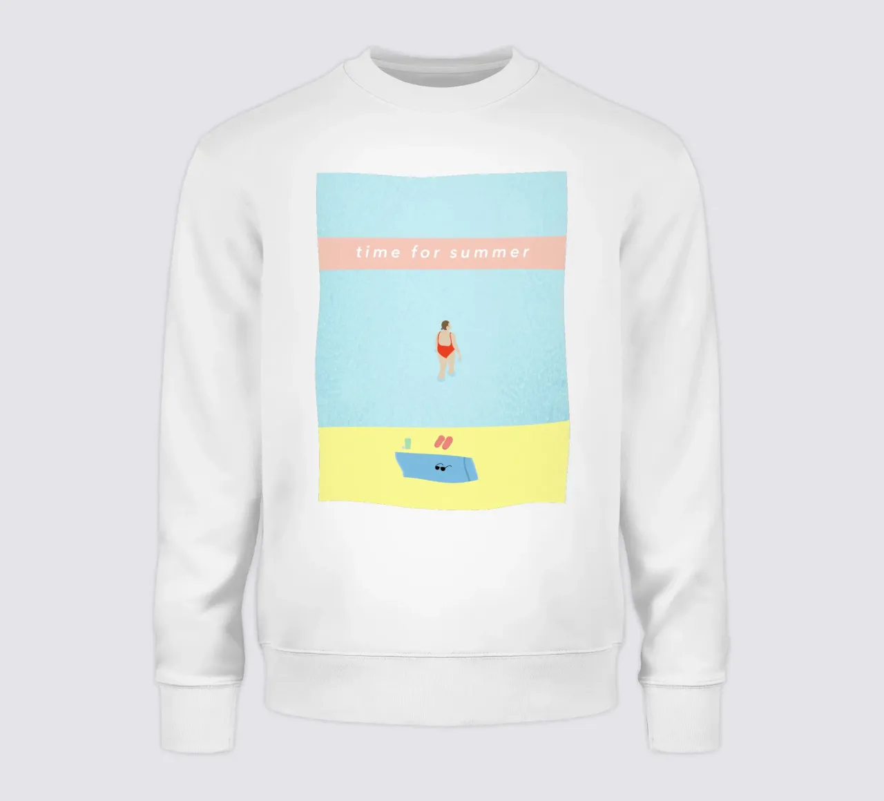 time for summer felpa da natural neutral