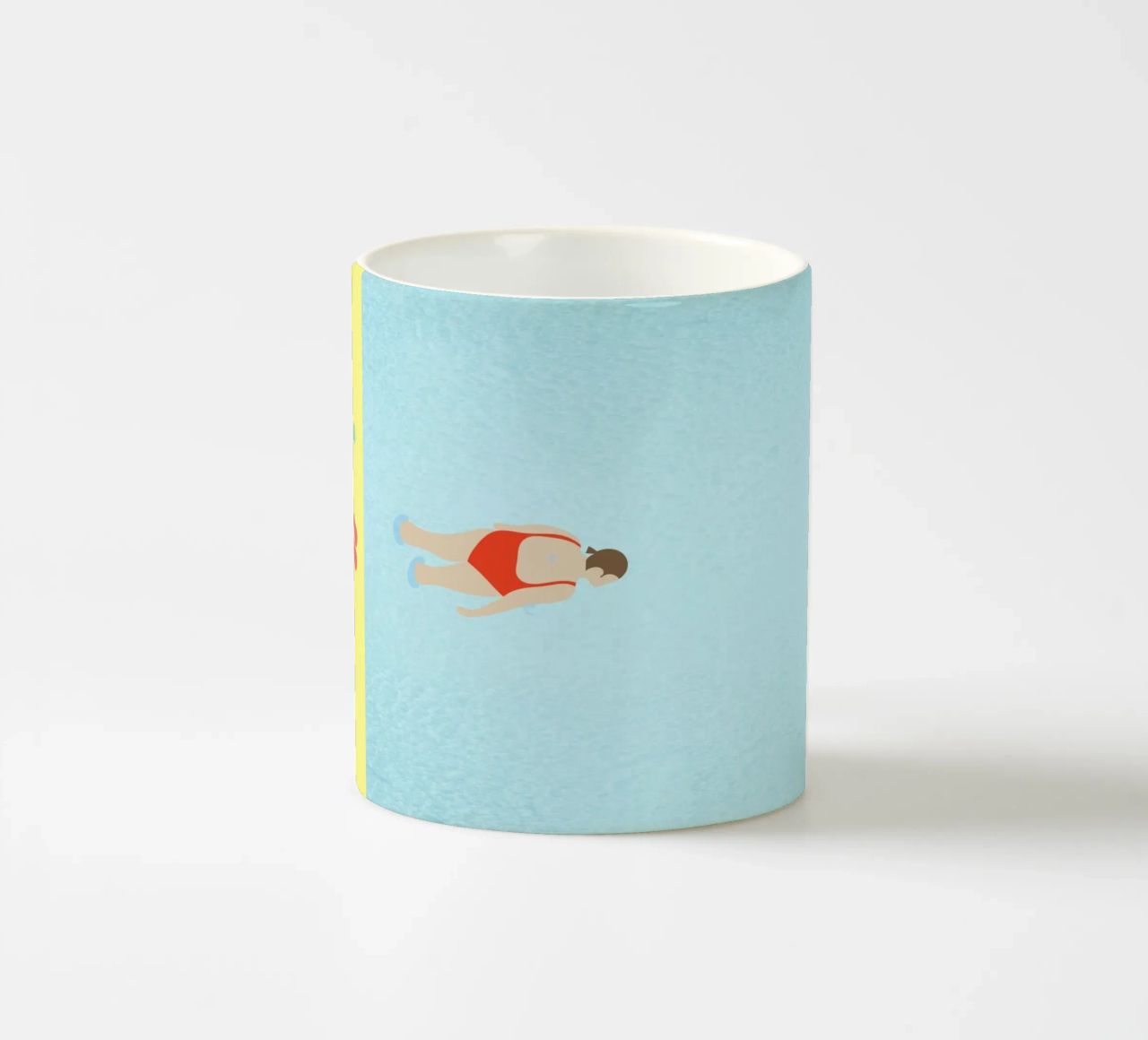 time for summer tazza in ceramica da natural neutral
