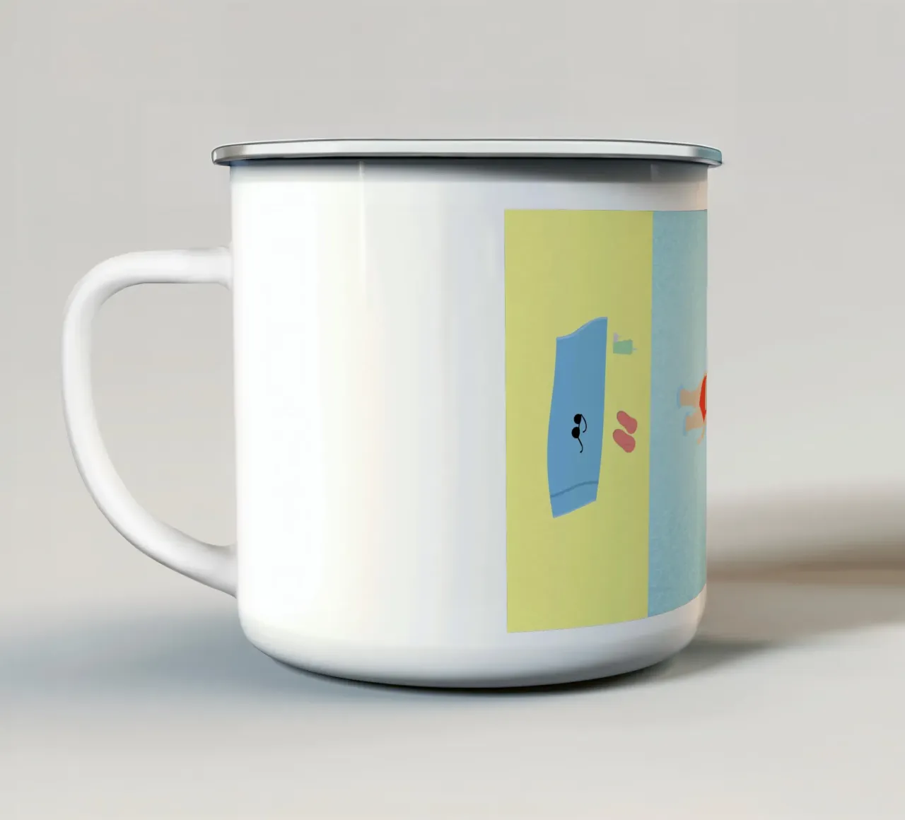 time for summer taza de esmalte de natural neutral